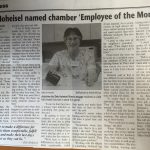 Deb Hoheisel Named Chamber 'Employee of the Month'